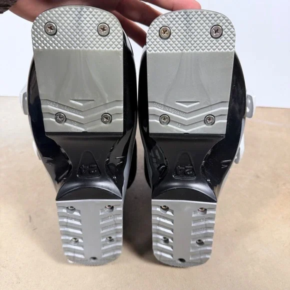 Salomon X Fit Fusion Comfort Women's Ski Boots Black Silver Size 24.5 womens 7.5 - Picture 6 of 8